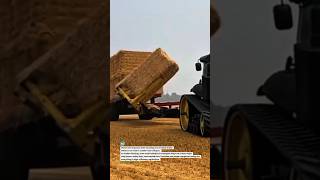 Tractor Bale Transport Fails Causing Crop Loss #Farming #Agriculture #Tractor