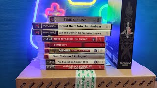 Распаковка посылки из Беларуси. Игры Playstation Playstation 2 Playstation 3 #unboxing #playstation