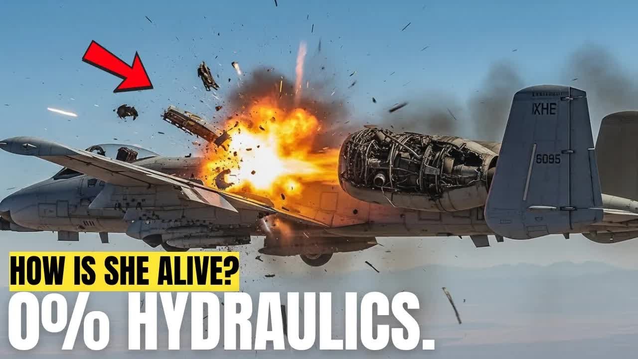 The Base Lost Contact — Until Her A 10 Drifted Home On One Wing…