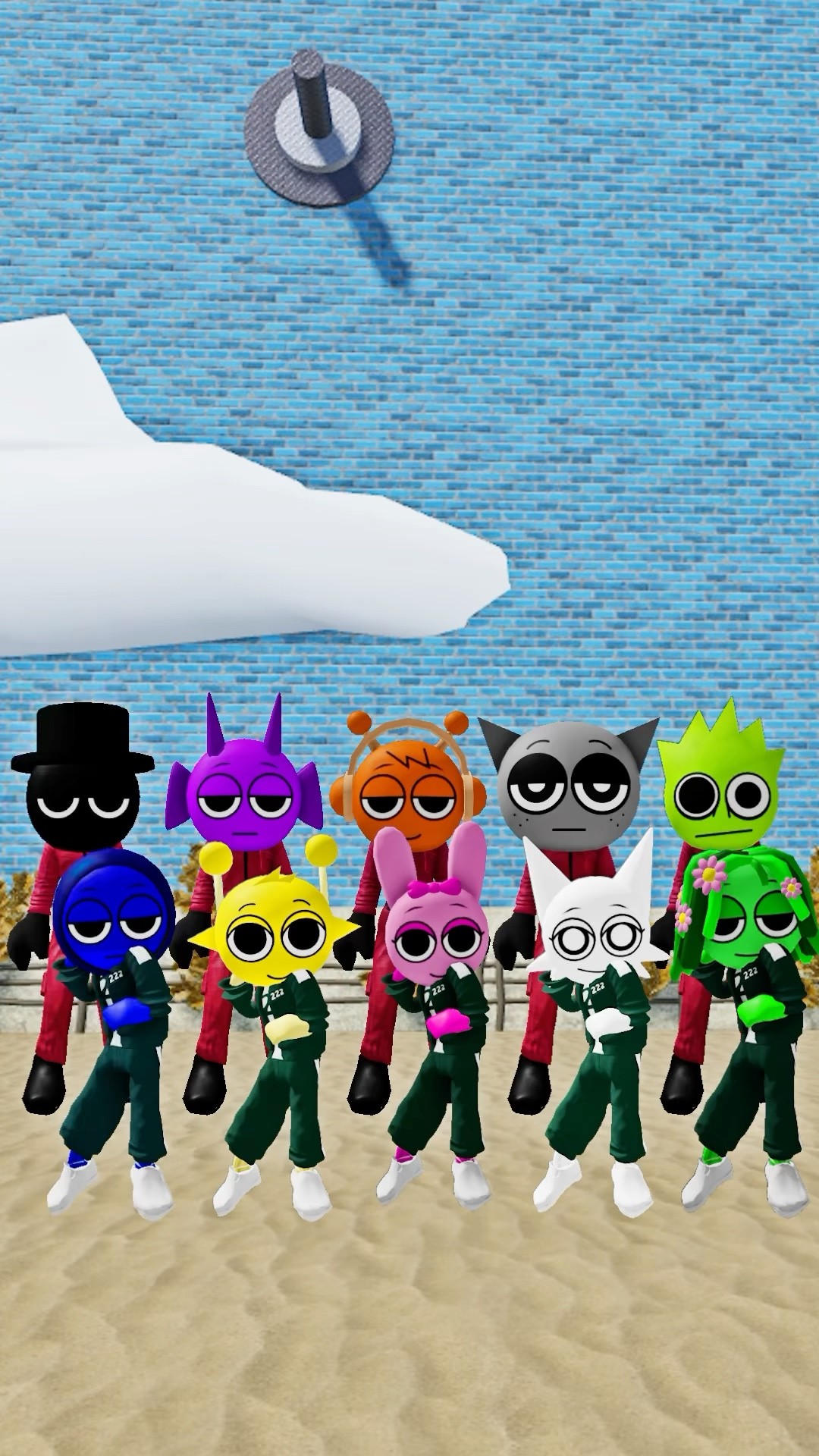 BABY SHARK SPRUNKI #sprunki#sprunkiincredibox#incredibox#animation#sonic#spiderman#skibiditoilet