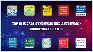 Top 10 Words Synonyms And Antonyms Android Games screenshot 4