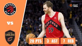 Jakob Poeltl - 20 Points, 3 Ists, 7 Rebounds Vs Cavaliers - 2025-26 Regular Season