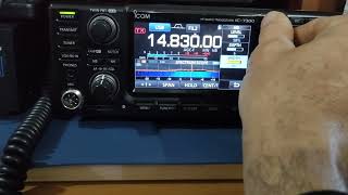 IC 7300 vs Yaesu FT1000-MP Noise Blanker Compare....