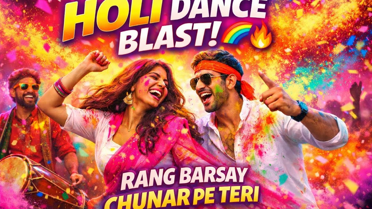 Rang Barsey ♥️Chunar pe Teri |New holi Dance💃🕺 blast 2026