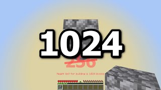 There is a new World Height Limit in Minecraft (1.17 Caves Update)