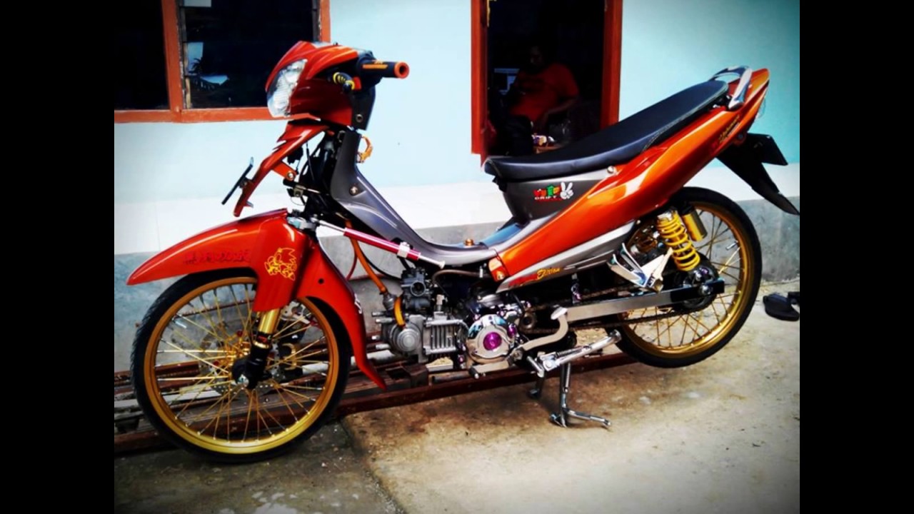 88 Modif Motor Jupiter Z Merah Maron Terbaik Ketoprak Motor