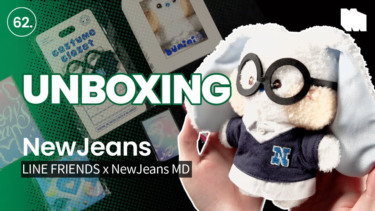UNBOXING NewJeans Merch (bunini PLUSH DOLL / PHOTOCARD / POSTCARD