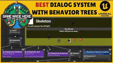 Best Dialog System with Behavior Trees | #20 | Unreal 5 Tutorial