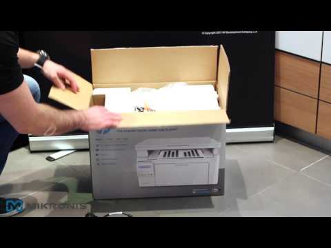 Unboxing HP LaserJet Pro M130nw