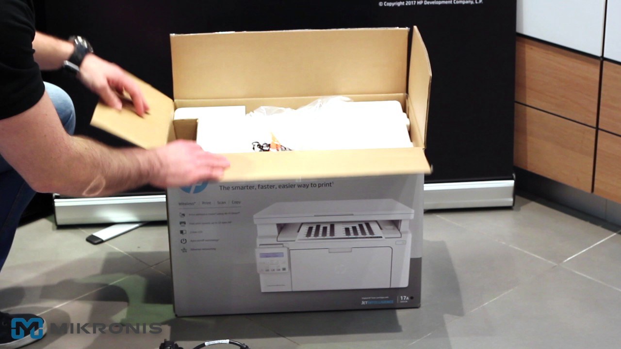 Unboxing Hp Laserjet Pro M130nw Youtube