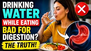 Should You Stop Drinking Water While Eating? Having Water With Your Meals Impairs Digestion