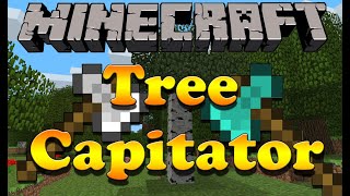 Minecraft Mod Showcase! TreeCapitator  Mod 1.7.10!