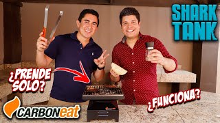 Hicimos carne con el asador de Shark Tank que se prende solo │ ¿Funciona el CARBONEAT?