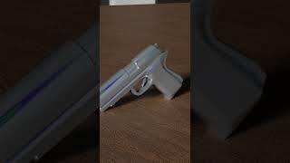I made a stylized, low-poly pistol in Blender!