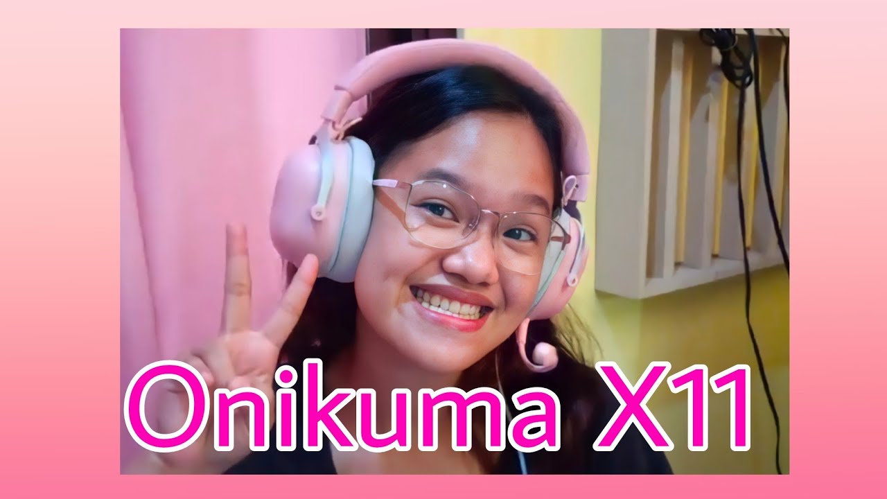 UNBOXING ONIKUMA X11 (PINK) // Jazrene Aquino