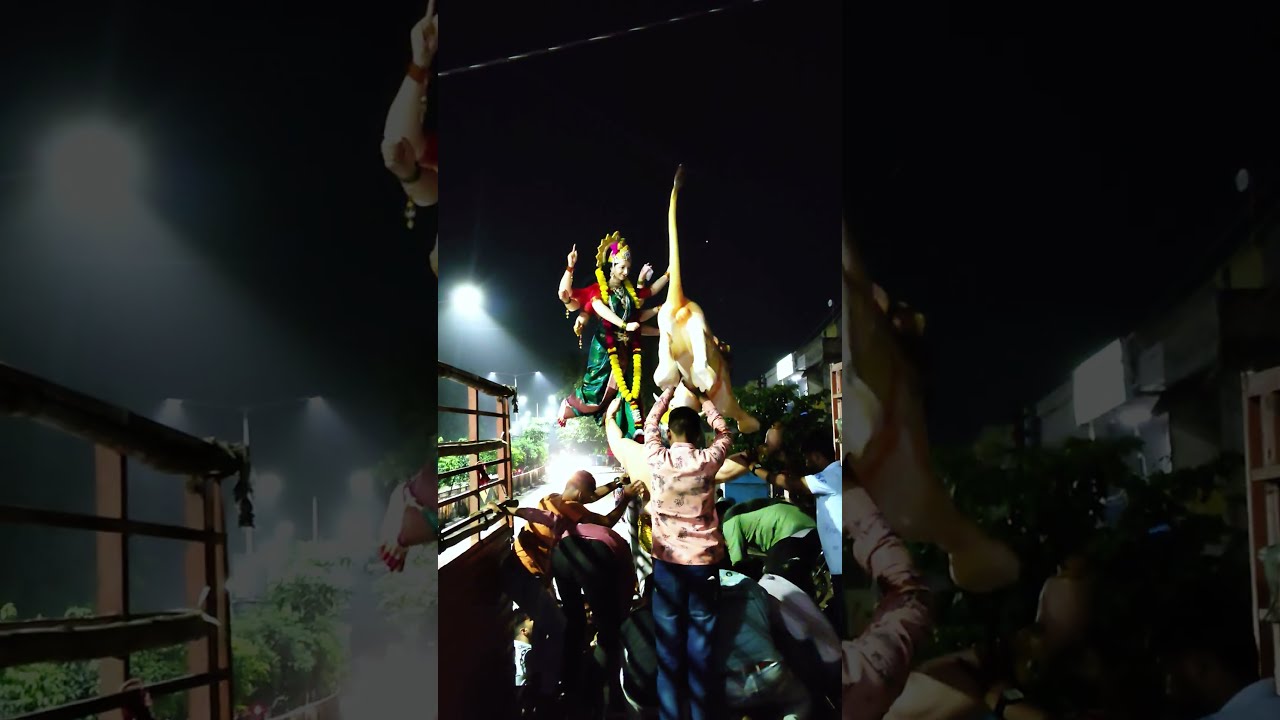 2025 ❤️ 😍 | Navratri Festival 2025 | Devi Aagman 2025 by Warud Chi Durga Mata 