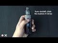 How to use freemax marvos 60w kit