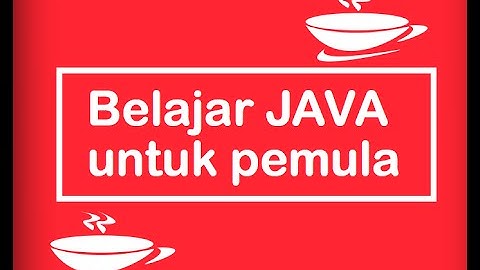 Belajar Java (Tingkat Akses Kelas)