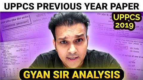 uppsc pcs 2024 previous year question paper 2019 uppsc up pcs paper analysis gs csat | ro aro beo