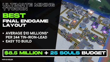BEST FINAL END GAME Setup Ultimate Mining Tycoon!