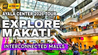 Best Shopping Hub In The Philippines Ultimate Walk Inside The Interconnected Malls Of Makati In 4K!