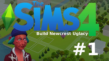 The Sims 4 Build Newcrest Uglacy Challenge - Part 1: Montina Lovely
