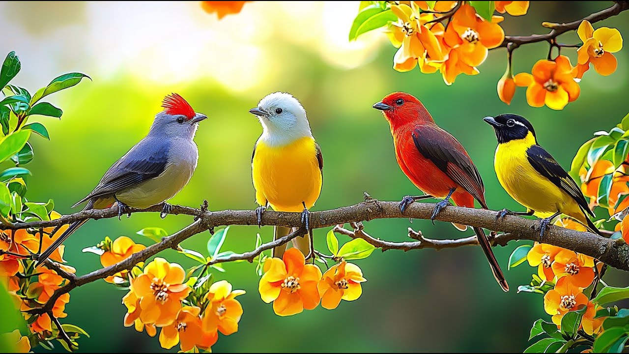 Shift Your Stress Birdsong 🕊️🕊️🕊️ & Piano for Workday Serenity