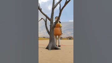 Squid Game Green Light Red Light Map | 3D Model  #squidgame #squidgameseason2 #redlightgreenlight