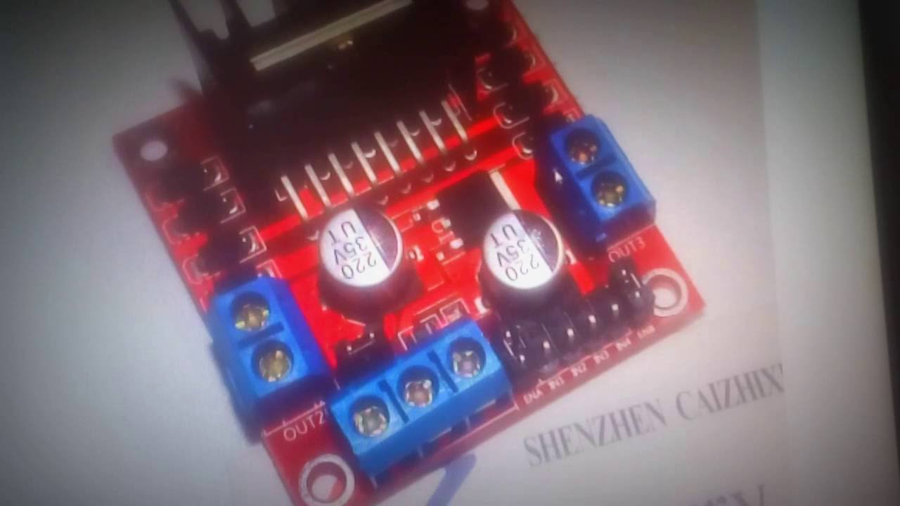 driver L293N Arduino - YouTube