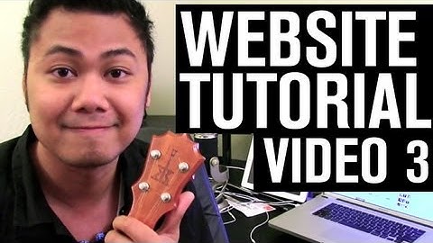 Website Tutorial - Video 3: Free WordPress Theme