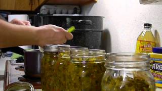 Canning Squash Relish Start to Finish
