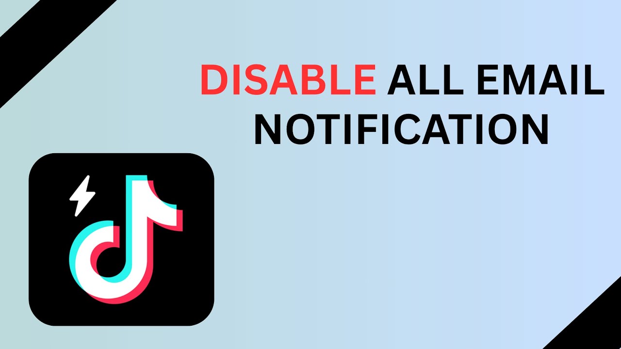 Как отключить все уведомления по электронной почте в TikTok в 2026 году