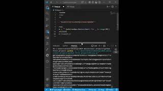 Turn Your Computer Into a Hacker Screen 😎 | Python Matrix Effect #shorts