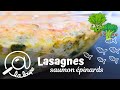 LASAGNES SAUMON ÉPINARDS #293