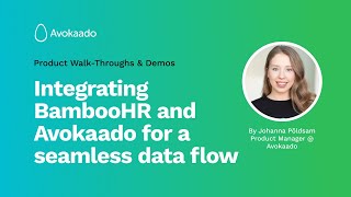 Integrating BambooHR and Avokaado for a Seamless Data Flow
