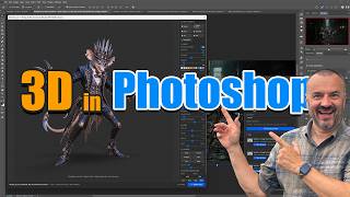 3D Inside Photoshop! Your Models, Any Angle, Lighting &amp; Shadows thumbnail