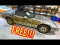 Free Florida Swamp 1985 Chevy Corvette Rescue!! Can we Save it? PT 1