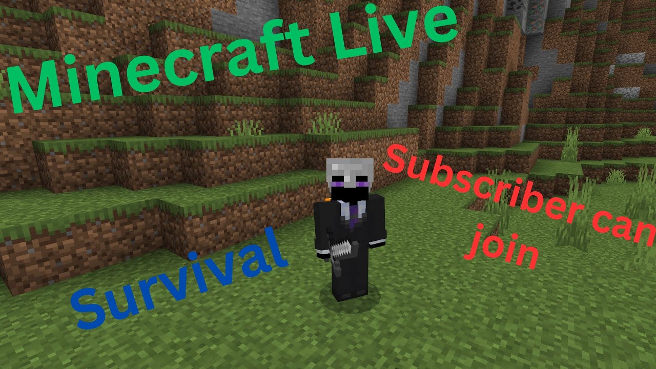 Minecraft Survival live with subscriber ep5 - YouTube