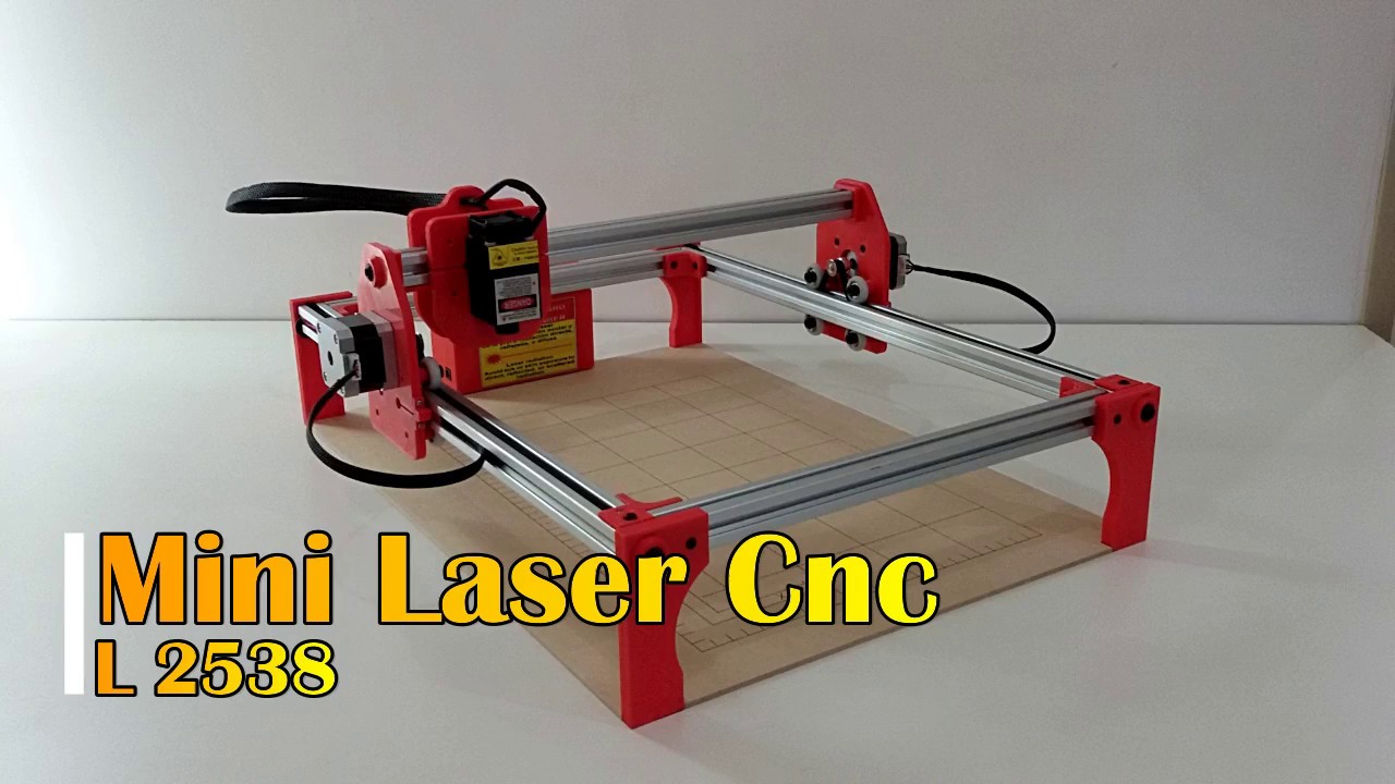 Mini Laser Cnc L2538 - YouTube
