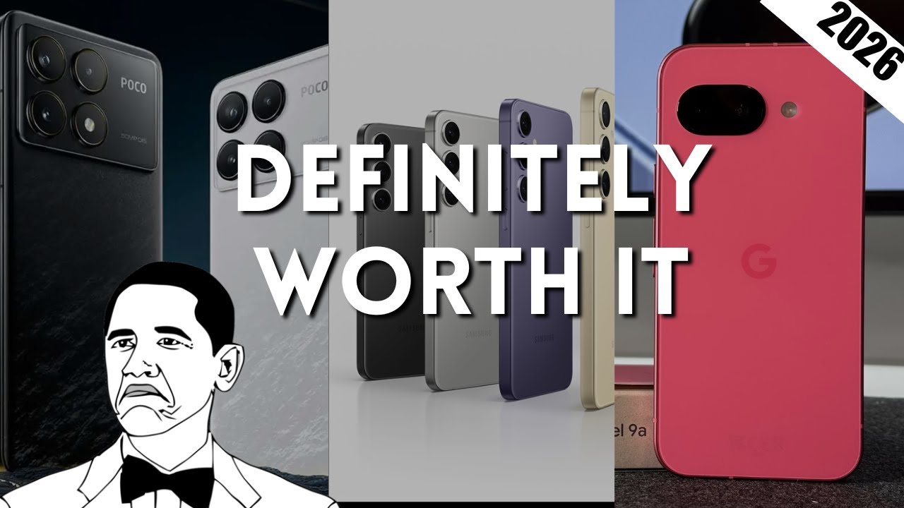 The BEST 7 Mid-range SMARTPHONES in 2026