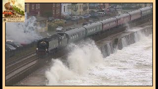 Spectacular Seas Pound The Royal Duchy. Dawlish Sea Wall. 23rd Sept 2012