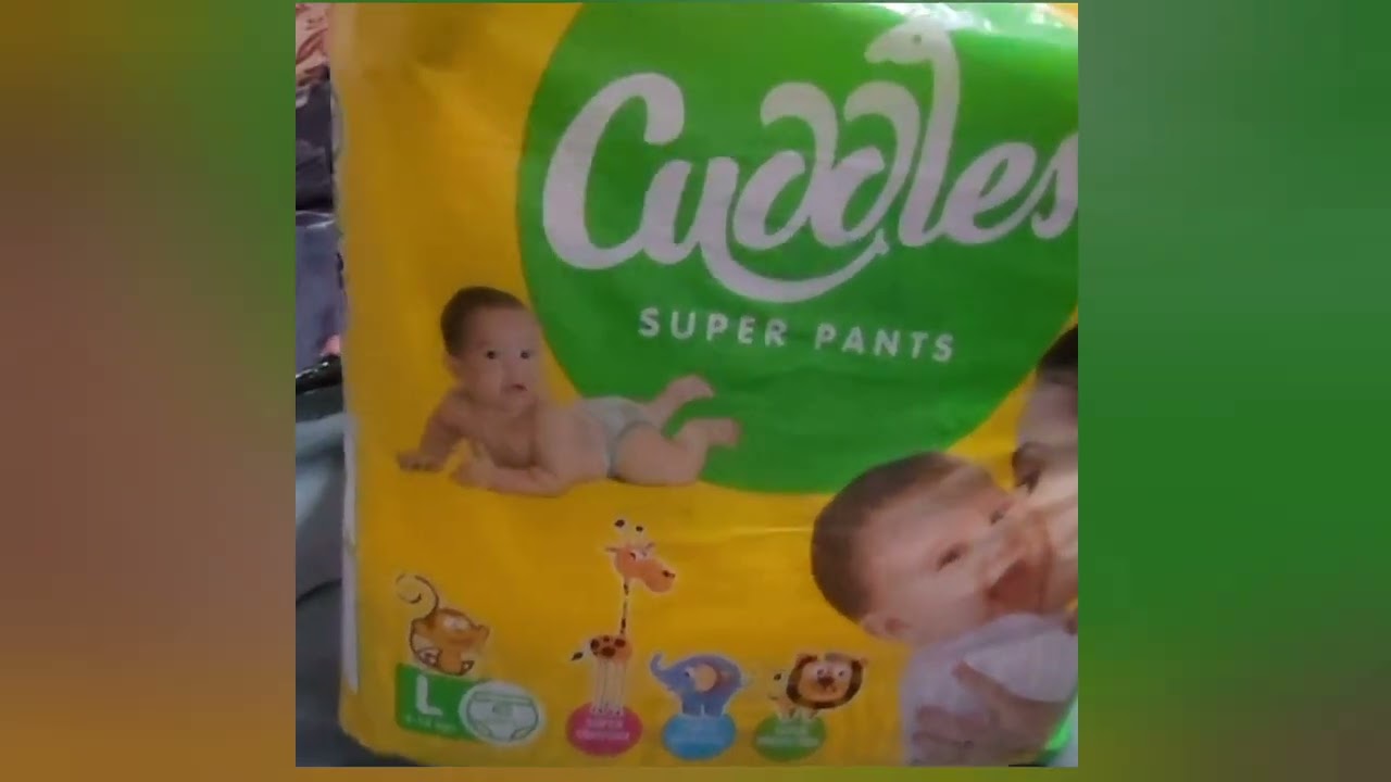 Cuddles - Super Pants Pant Style Diaper - L Size 62 Pants