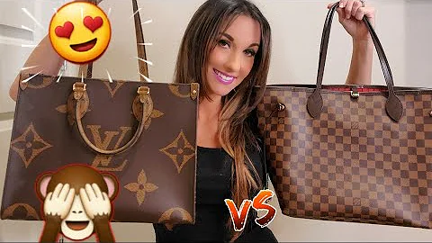 LOUIS VUITTON ON THE GO MM Vs LOUIS VUITTON NEVERFULL MM COMPARISON REVIEW ❤