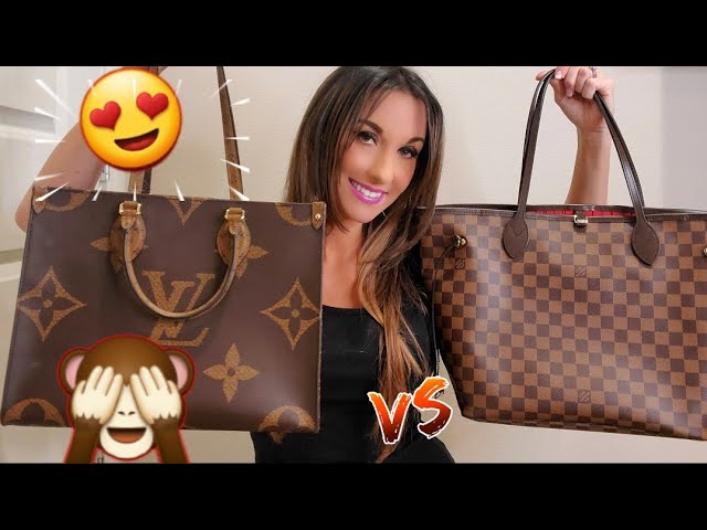 Louis Vuitton OnTheGo Tote Bag VS Neverfull MM Review - Which one should  you buy? 