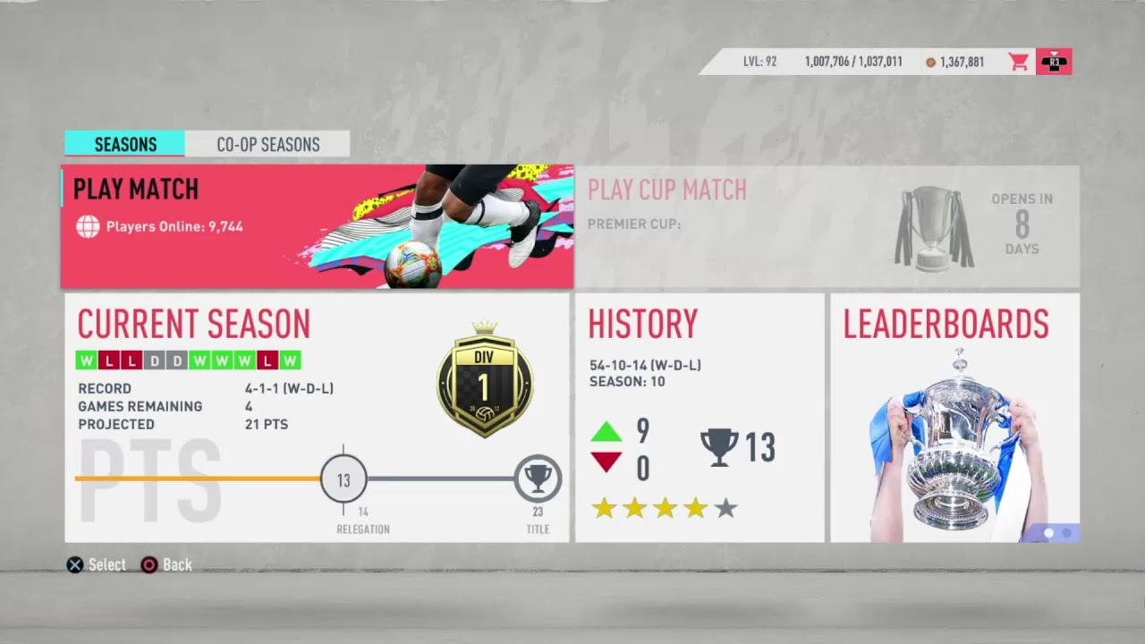 Fifa 20 Online Seasons Gameplay, Division 1 #7