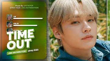 [CORRECTED 100%] Stray Kids - Time Out | Line Distribution