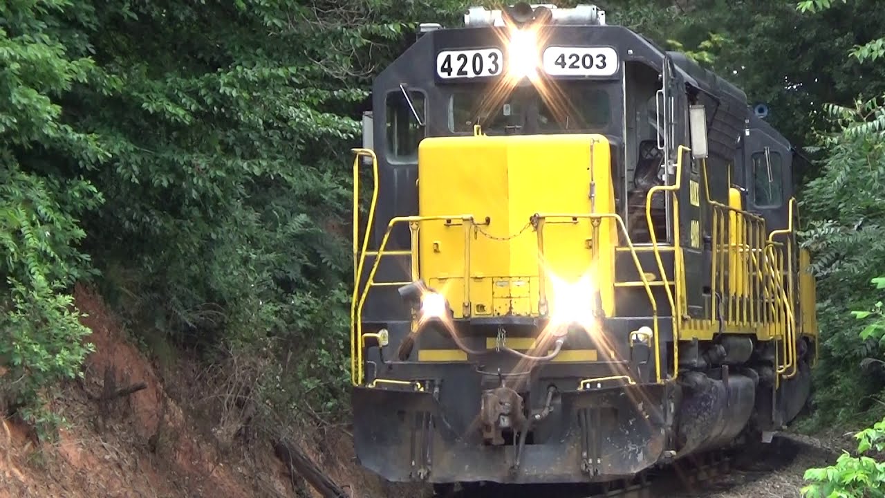 WAMX SD40M-2 4203 Leads BLU T31 on 7/28/20 (Part 10)