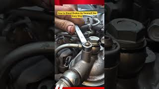 How to Bleed Brakes by Yourself the Easy Way #shorts #tips