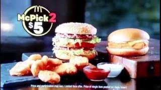 My Mcdonalds Mcpick 2 Commercial 2016