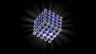 Second Stage Spinning Cube Animation Blue - 3D Studio Max Net Worth
